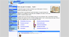 Desktop Screenshot of machine-a-pain.fr